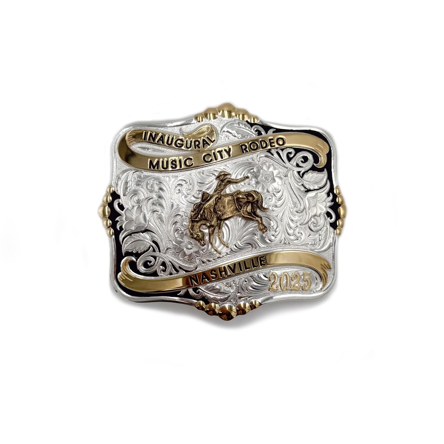 Inaugural Music City Rodeo Belt Buckle