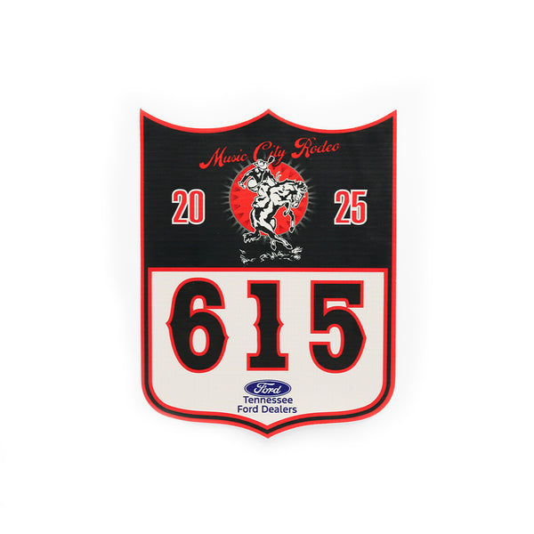 Music City Rodeo Back Vinyl