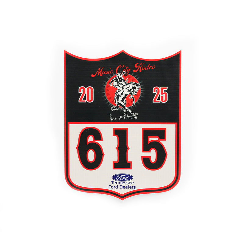 Music City Rodeo Back Vinyl