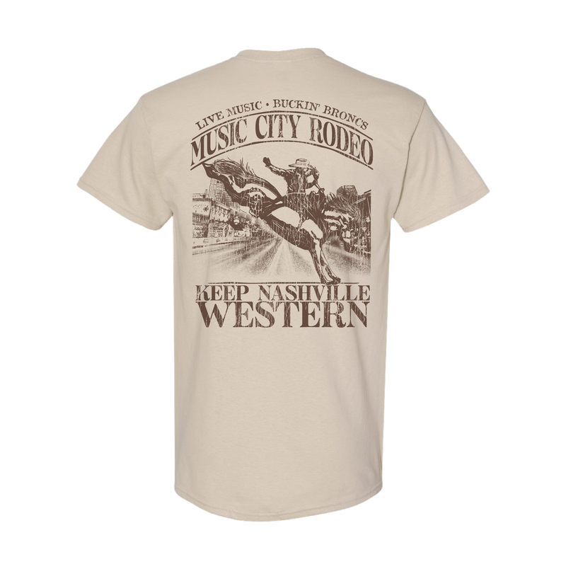 Keep Nashville Western Tee