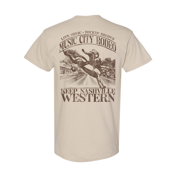Keep Nashville Western Tee