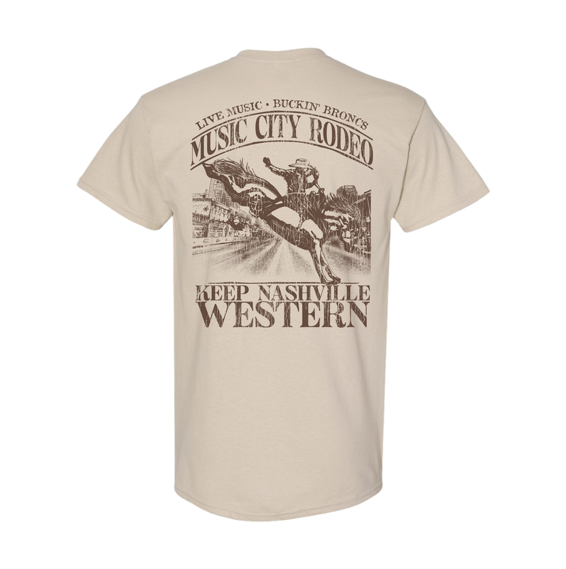 Keep Nashville Western Tee
