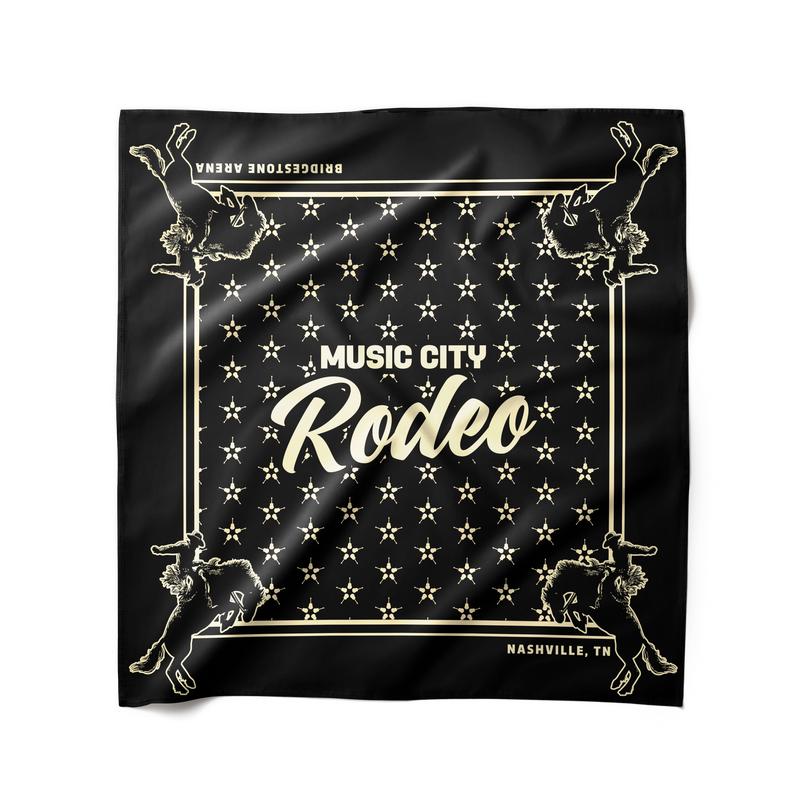 Music City Rodeo 2026 Bandana